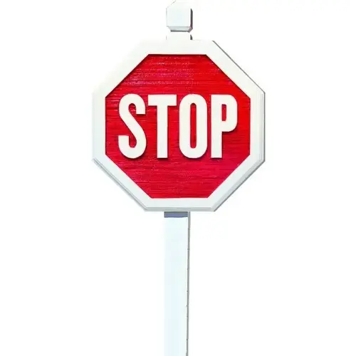 Dimensional Stop Sign, Custom Color, Non-Reflective, 12 X 12 Dimensional Stop Sign, Custom Color, Non-Reflective, 12 X 12