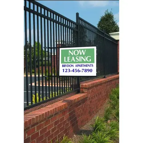 Wall Fence/Frame For Amenity Sign