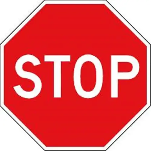 Stop Sign, Reflective, 36 X 36 Stop Sign, Reflective, 36 X 36
