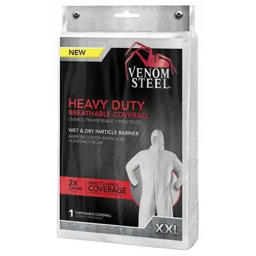 Heavy Duty Breathable Coveralls Xxl