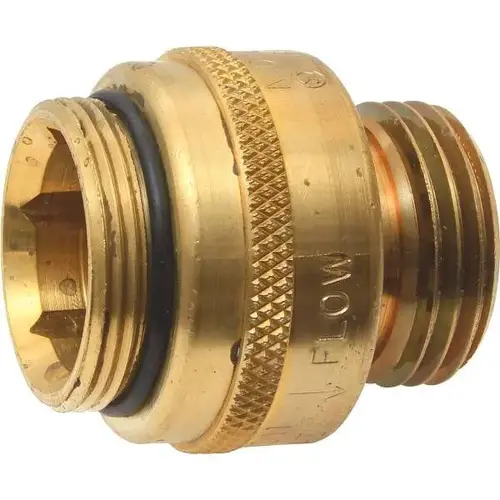 1-1/8"- 18 Special Threads X 3/4"Hose Brss Single-Check Vacuum Breaker 1-1/8"- 18 Special Threads X 3/4"Hose Brss Single-Check Vacuum Breaker