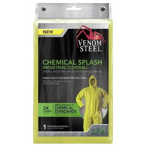 Chemical Splash Coveralls L/xl