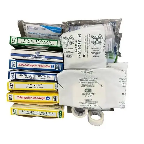 Refill Kit For K622-011 Class A First Aid Kit