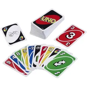 MATTEL W2087 Uno Classic Colour Number Matching Card Game