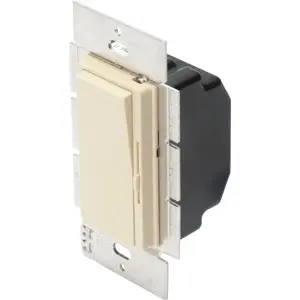 Lutron DVCL-153P-IV Diva 120 Volt Single Pole 3 Way Dimmer Switch (Ivory)