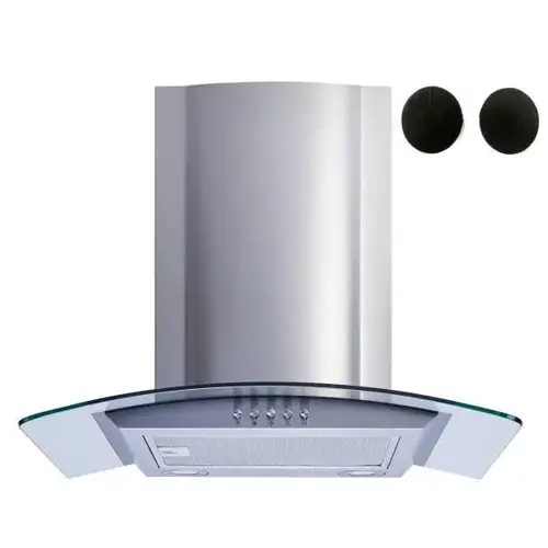 30 In. Convertible Range Hood W/ Charcoal Filters (Ss) 30 In. Convertible Range Hood W/ Charcoal Filters (Ss)