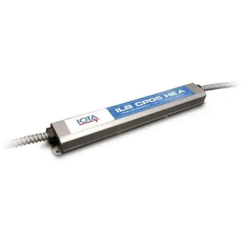 5 Watt Emergency LED Driver, 14.95 X 2.2 X 1.375 Inch Galvanized Steel Ilb Cp05 He A M5