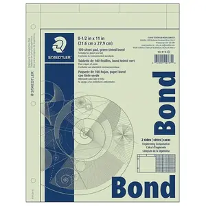 Staedtler Mars GmbH & Co. 937 811E 02 Green Engineering Computation Pad 5" X 5"