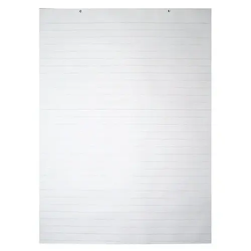 White Ruled Easel Pad Drawing Paper 24" X 32" White Ruled Easel Pad Drawing Paper 24" X 32"