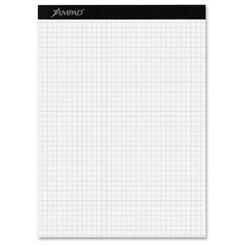 White Quad-Ruled Double Sheet Writing Pads 8-1/2" X 11-3/4" White Quad-Ruled Double Sheet Writing Pads 8-1/2" X 11-3/4"