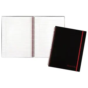 Black N' Red K66652 11 X 8-1/2 In. Twin Wire Notebook (White)