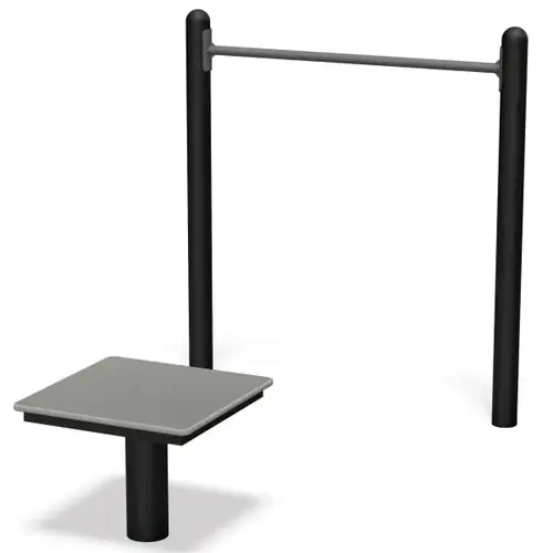 Horizontal Chin-Up Exercise Station