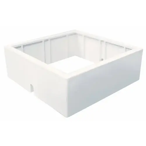 3.5 X 3.5 Inch Adaptor White