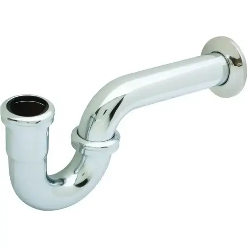 Brass Tubular P-Trap 1-1/4" X 1-1/4" Washer Connect 17-Gauge