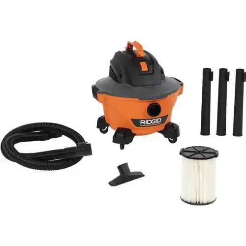 Ridgid Vacuums 6 Gallon 3.5-Peak HP Nxt Wet/Dry Shop Vacuum