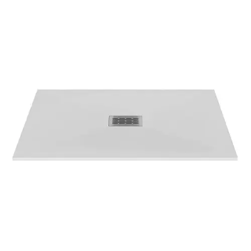 60" L X 32" W X 1.125" H Composite Stone Shower Pan White Sand 60" L X 32" W X 1.125" H Composite Stone Shower Pan White Sand