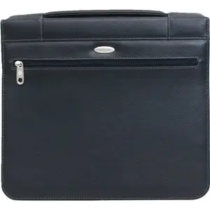 Samsonite 420219 Zip-Around Vinyl 3-Ring Padfolio, Black