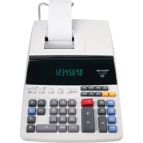 El-1197p Desktop Printing Calculator