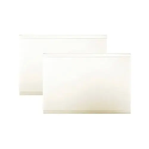 5 In. Vertical Blind Universal Aluminum Valance Return (Alabaster) 5 In. Vertical Blind Universal Aluminum Valance Return (Alabaster)