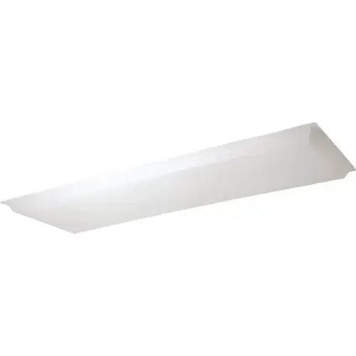 White Drop Acrylic Replacement Lens For 4 ft Cambridge Fixture White Drop Acrylic Replacement Lens For 4 ft Cambridge Fixture