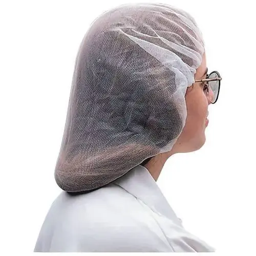21 In. X 1/8 In. White Honeycomb Hairnet Nylon