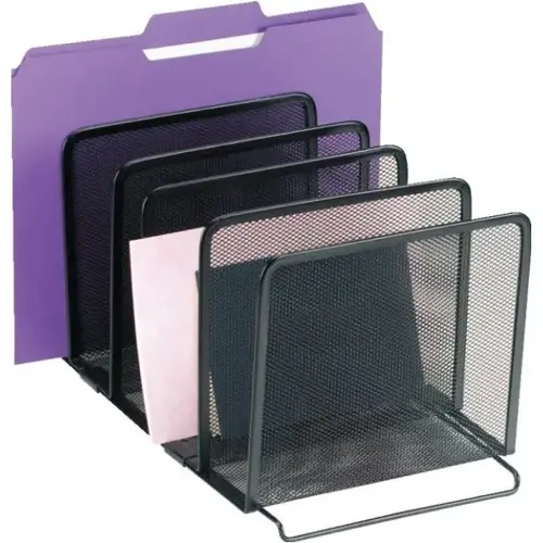 Office Depot 737851 Brand Metro Mesh Stacking Sorter, Black Buy Now