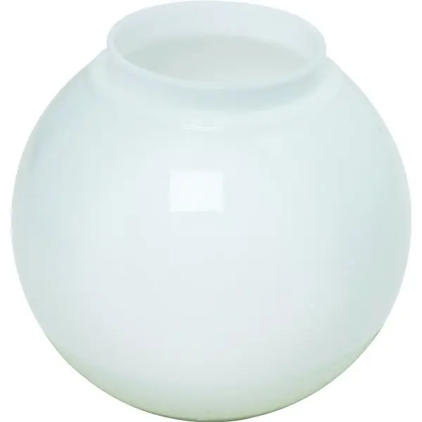 GENERIC PRIVATE BRAND Opal Globe Glass 6 Necked 3-1/4 Fitter - pack of 4 315050