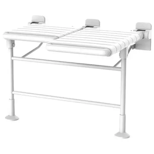 Preferred Nylon Ada Shower Seat With Legs Left Hand Preferred Nylon Ada Shower Seat With Legs Left Hand