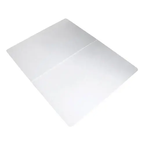 Cleartex Polypropylene Rectangular Foldable Chair Mat For Carpets - 35" X 46" Cleartex Polypropylene Rectangular Foldable Chair Mat For Carpets - 35" X 46"