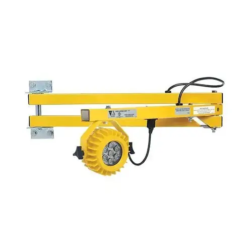 40" Double-Strut Dock Light Arm, Hd Cast Aluminum Head, LED Module