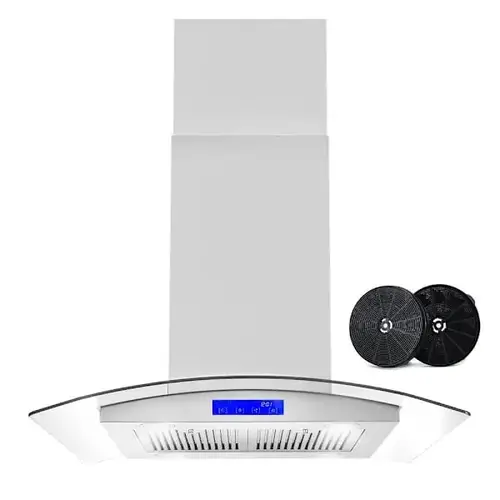 30 In. Lumin Collection 380 CFM Island Range Hood,cos-668ics750-Dl 30 In. Lumin Collection 380 CFM Island Range Hood,cos-668ics750-Dl
