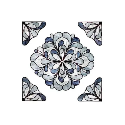 Window Film, Capri Slate Accent, 12" X 12"