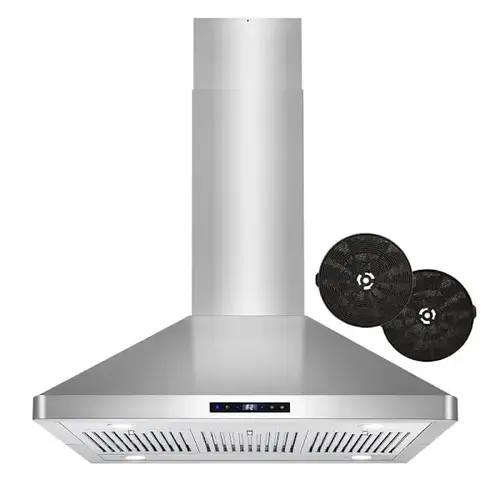 36 In. Lumin Collection 380 CFM Ductless Island Range Hood,cos-63iss90-Dl 36 In. Lumin Collection 380 CFM Ductless Island Range Hood,cos-63iss90-Dl
