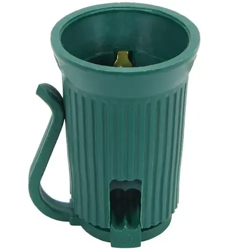 C9 Sockets, Spt1w, Green, 100 Per Pack