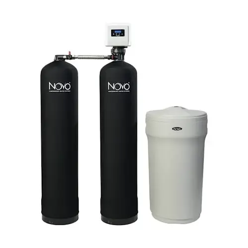485 Series Water Softener/Filtration System W/Nvo485ufhto-200 Black Tank