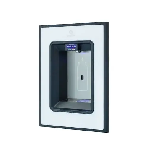 In-Wall Bottle Filler Wifi Enabled High Capacity Cooling White In-Wall Bottle Filler Wifi Enabled High Capacity Cooling White