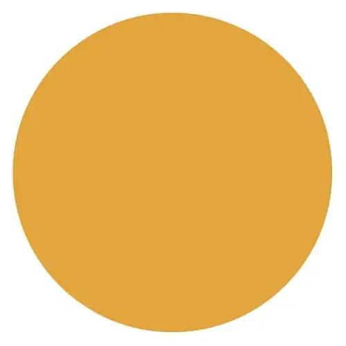 Vinyl Circle 1/2" Dia Orange