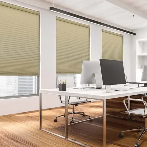 34 X 64" Camel Light Filtering Cordless Pleated Shade 34 X 64" Camel Light Filtering Cordless Pleated Shade