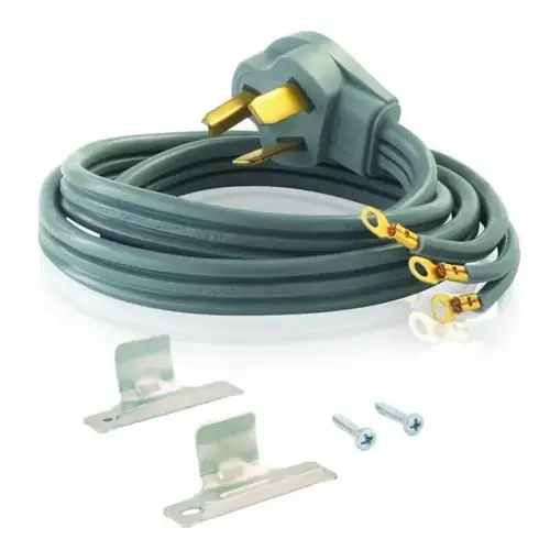 10 Ft. 3-Wire 30 Amp Electric Dryer Cord 10 Ft. 3-Wire 30 Amp Electric Dryer Cord