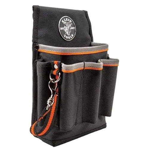 Tradesman Pro 6-Pocket Black Tool Pouch