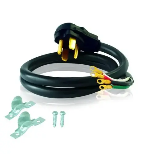 10 Ft. 4-Wire 30 Amp Electric Dryer Cord