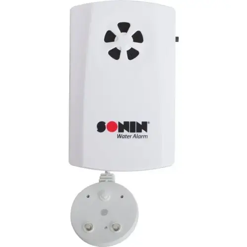 Surface Water Alarm W/ Level-To-Floor Flat Sensor