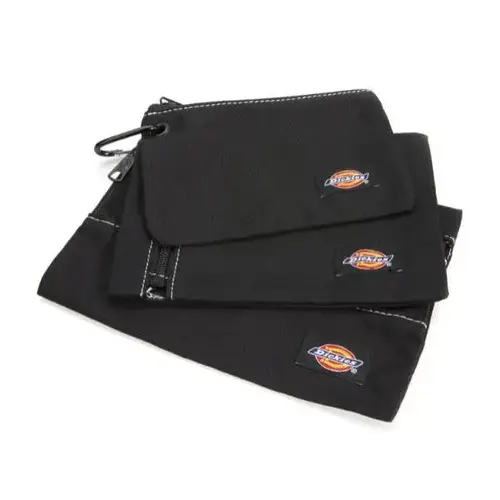 3 Piece Accessory And Small Tool Pouch Combo Set, Black 3 Piece Accessory And Small Tool Pouch Combo Set, Black