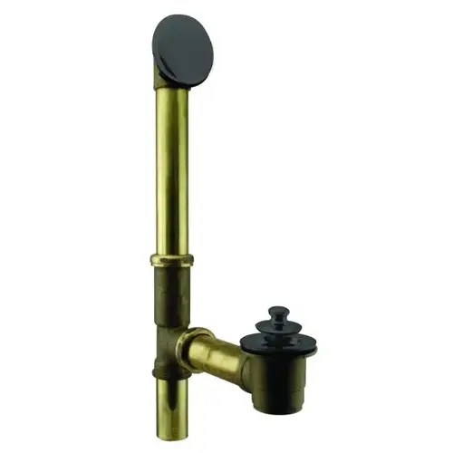Illusionary Lift/Turn Bath Waste/Overflow,matte Black Illusionary Lift/Turn Bath Waste/Overflow,matte Black