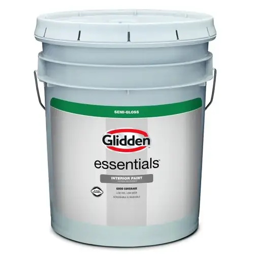 Glidden GLE-3011-05 Essentials Interior Latex Paint Semi-Gloss Base 1 ...