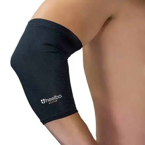 Copper Infused Elbow/Compression Sleeve, Breathable, Black, XL