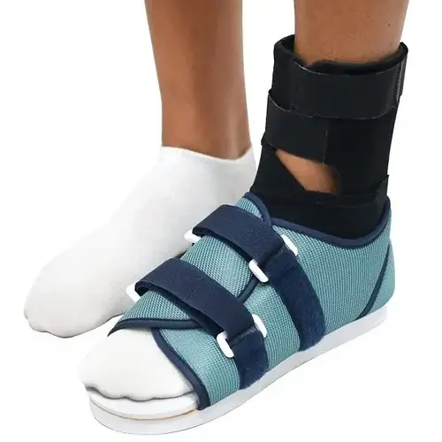 Healthcare Walking Boot For Foot Injuries, Women'S Medium 6 - 8, Blue