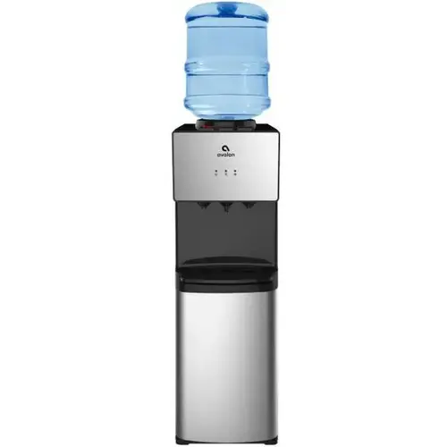 Top Loading Water Cooler Dispenser, 3 Temperature, Stainless Steel Top Loading Water Cooler Dispenser, 3 Temperature, Stainless Steel