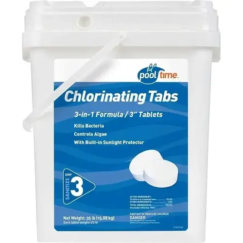 35 Lb. 3 In. Chlorinating Tablets