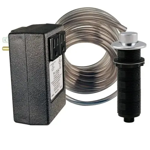 Sink Top Air Switch/Dual Outlet Box, Polished Chrome Sink Top Air Switch/Dual Outlet Box, Polished Chrome